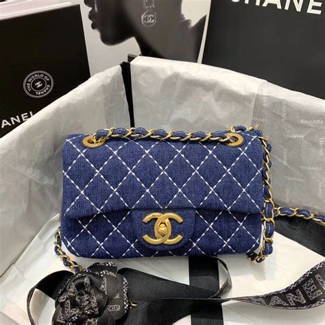 chanel denim flap bag 2020|chanel mini flap bag lambskin.